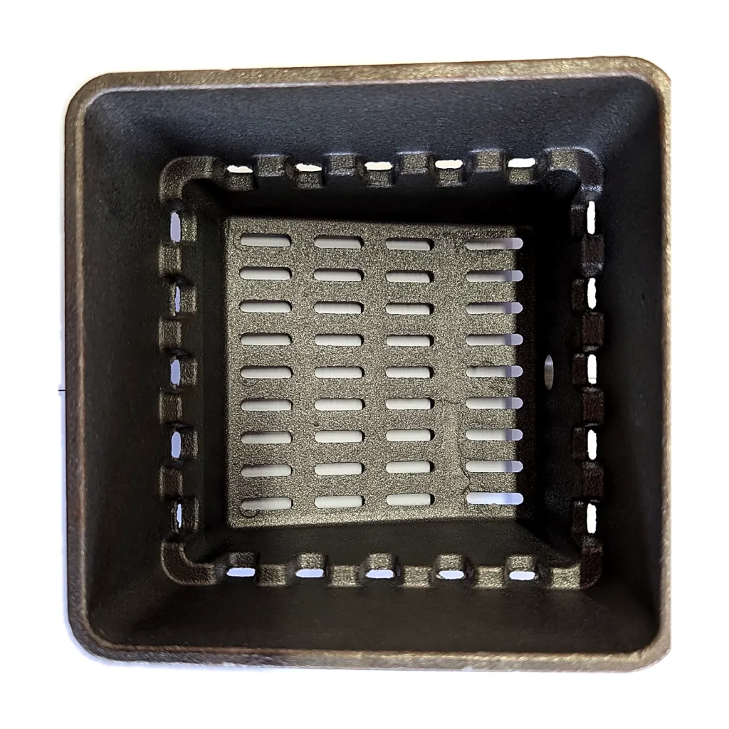 Creuzet pătrat Karmek One, 14,3 × 14,7 cm — vedere de ansamblu